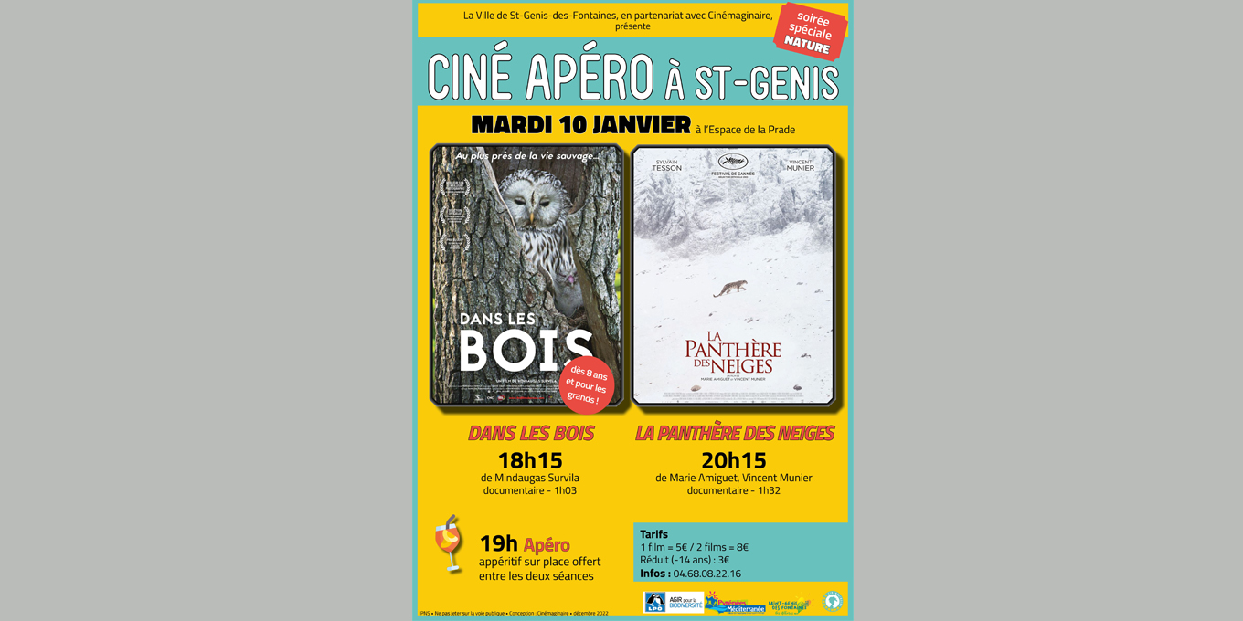 Affiche cinéma à Saint Génis